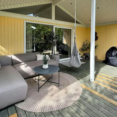 Covered Terrace And At Fjellerup *